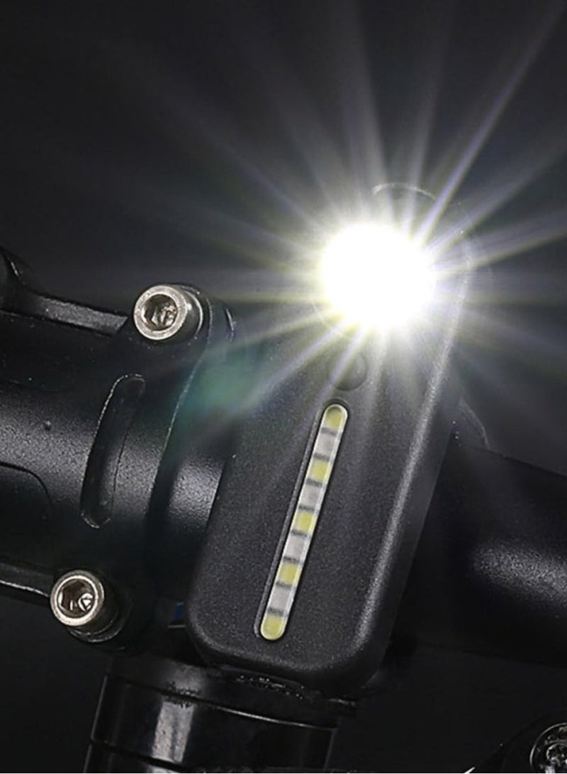 KASTWAVE مصباح ذيل الدراجة القابل لإعادة الشحن بمنفذ USB فائق السطوع 150 لومن، مجموعة واحدة من مصابيح ذيل الدراجة LED، مصباح ذيل الدراجة المحمول القابل لإعادة الشحن، مصباح الدراجة من النوع المشبك، مصباح الدراجة في الليل - Image 4