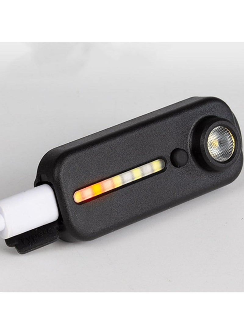 KASTWAVE مصباح ذيل الدراجة القابل لإعادة الشحن بمنفذ USB فائق السطوع 150 لومن، مجموعة واحدة من مصابيح ذيل الدراجة LED، مصباح ذيل الدراجة المحمول القابل لإعادة الشحن، مصباح الدراجة من النوع المشبك، مصباح الدراجة في الليل - Image 5