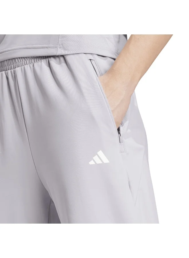 adidas بنطلون تدريب ترن بي سي رمادي مقاس 2XS