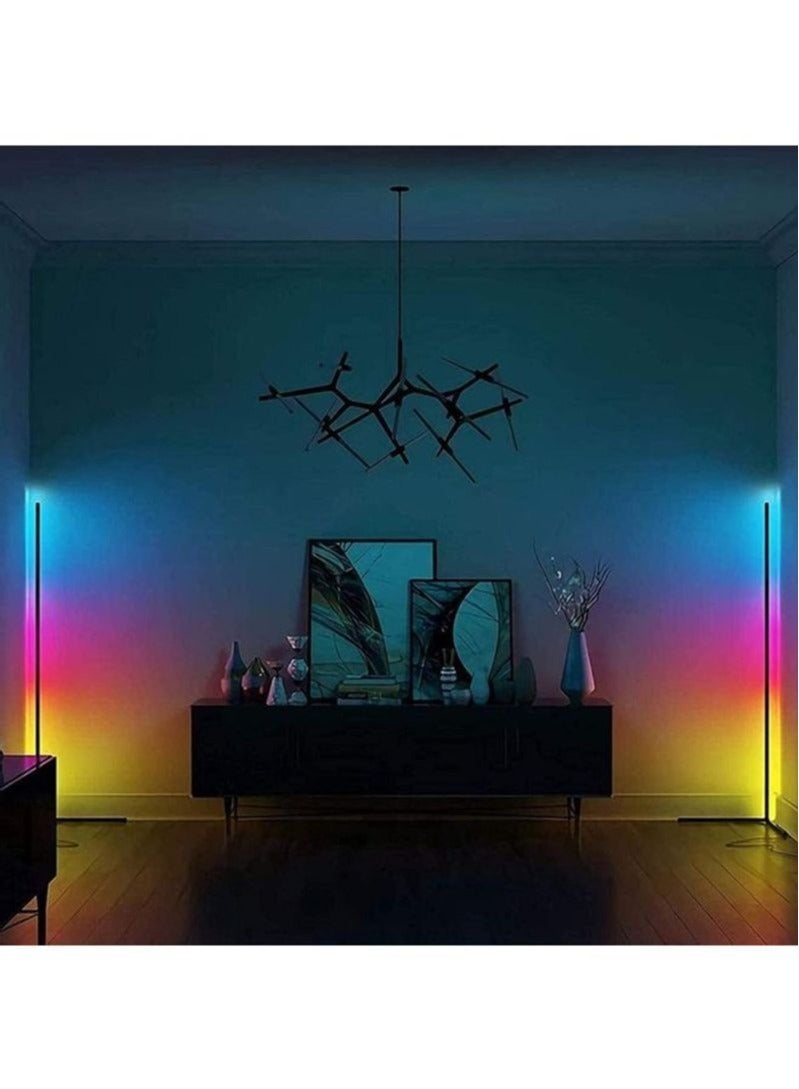 ELTRAZONE Bluetooth Control LED Light Corner Lamp 1.5 meter - Image 4