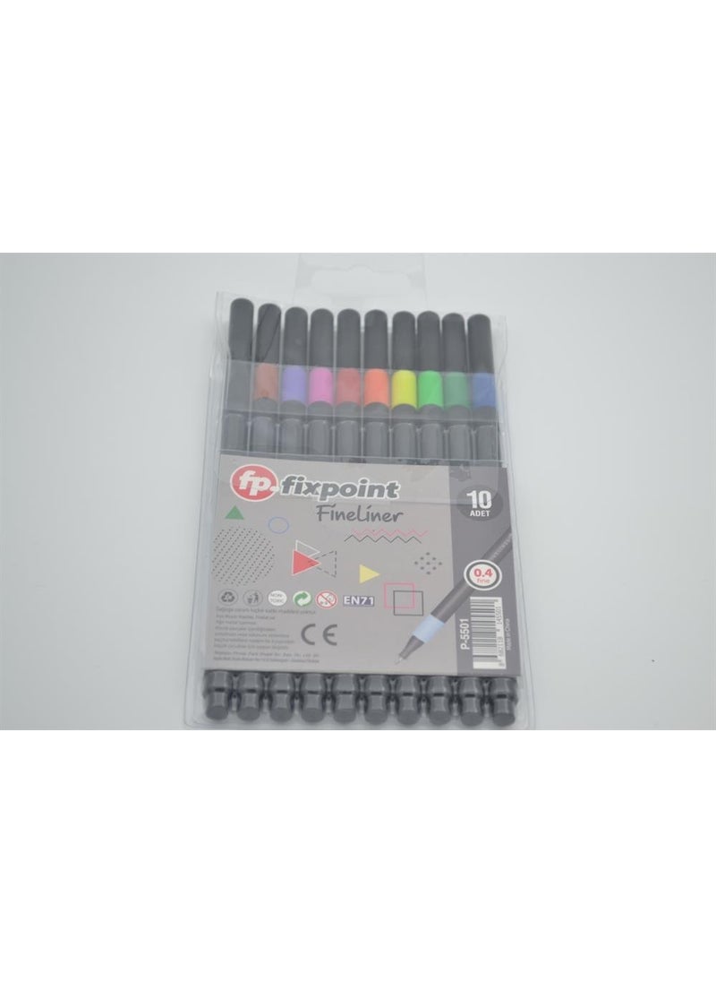 Fixpoint 0.4 mm Pen P-5501 10 Pieces  - Image 2