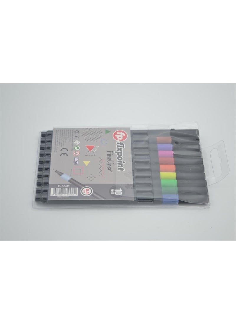 Fixpoint 0.4 mm Pen P-5501 10 Pieces  - Image 3