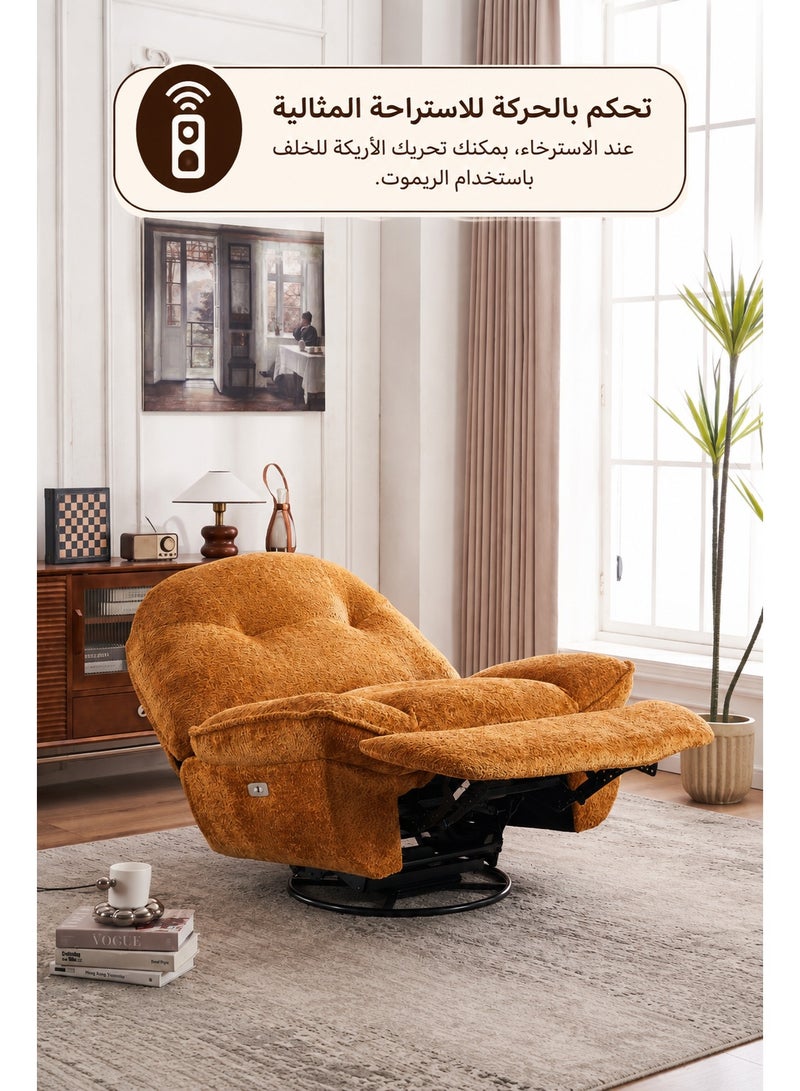 Luxury Recliner Sofa Remote Control Electric Relaxation Comfort Seating - Image 5
