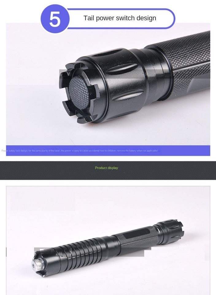 Gasin Laser Pointer Blue Light Pointer Laser Flashlight Signal Light - Image 5
