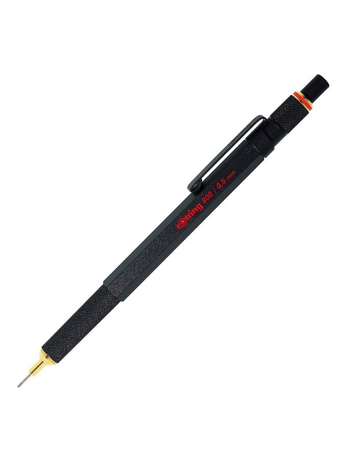 rOtring 800 Mechanical Pencil | 0.5 mm | Black Metal Barrel - Image 1