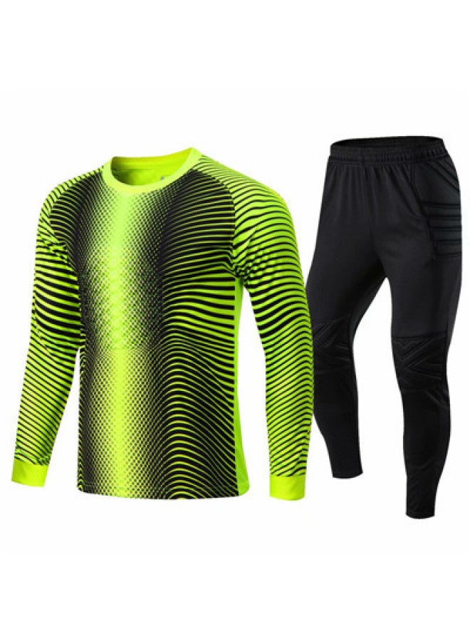 8301 Fluorescent Green Football Jersey - Image 1