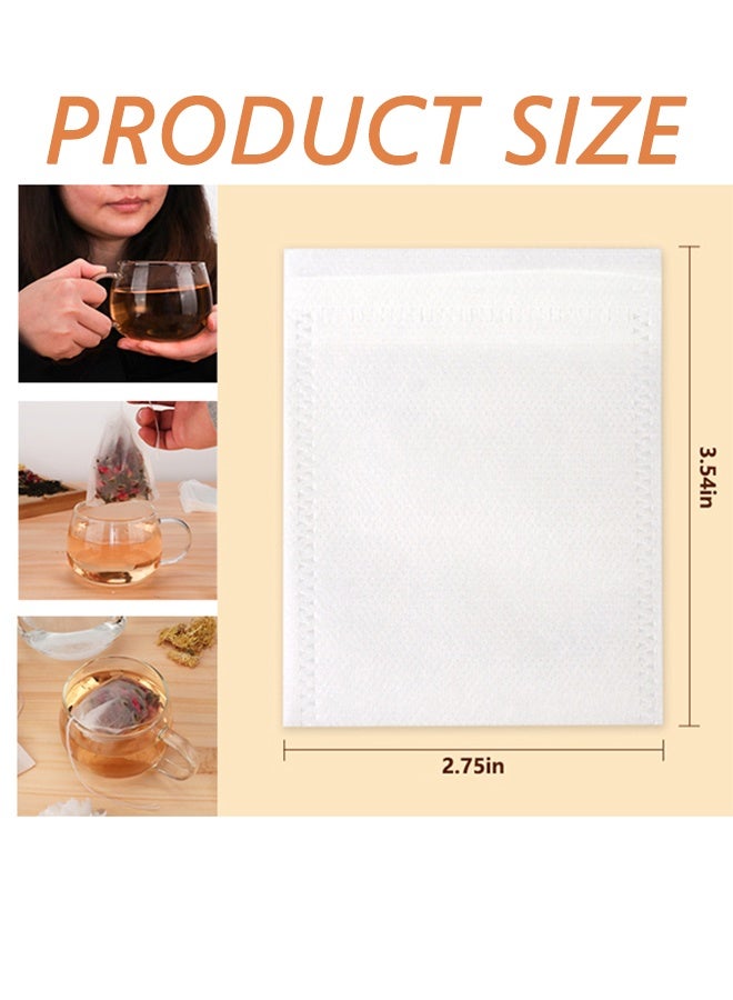 Disposable Non-Woven Drawstring Tea Filter Bags, 7 x 9cm, 200 pcs  - Image 4