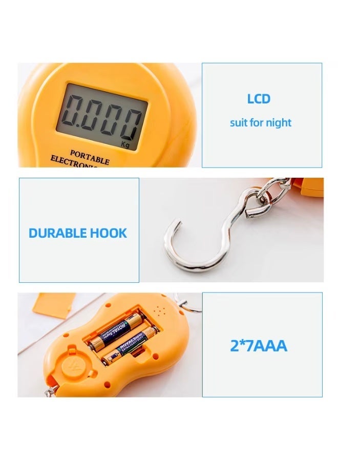 Portable digital luggage scale with LCD screen - Image 2