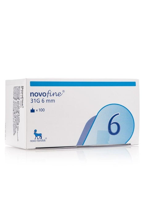 Novofine Orginal Needles 31G, 0.25X6Mm -100 Pcs From Acnoria Care