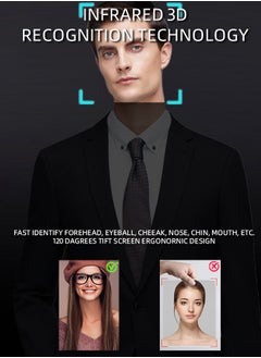 ALINK قفل باب ذكي مع مكالمات فيديو واي فاي وبصمة الإصبع البيومترية قفل ديدبولت مع لوحات المفاتيح  - Image 5