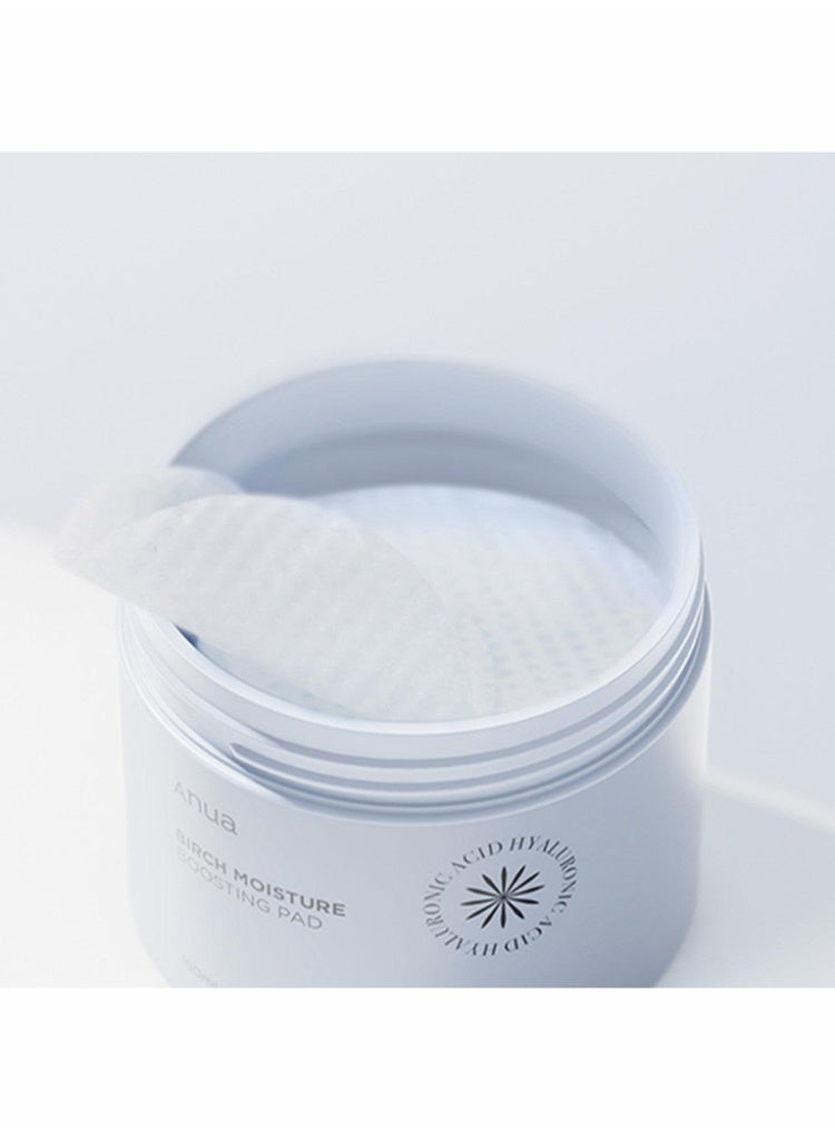 Anua Birch Hyaluron Moisture Boosting Pad 70 Pads 160ml – Deep Hydration Toner Pads with Birch Sap for Dry Skin 160mlCount - Image 2