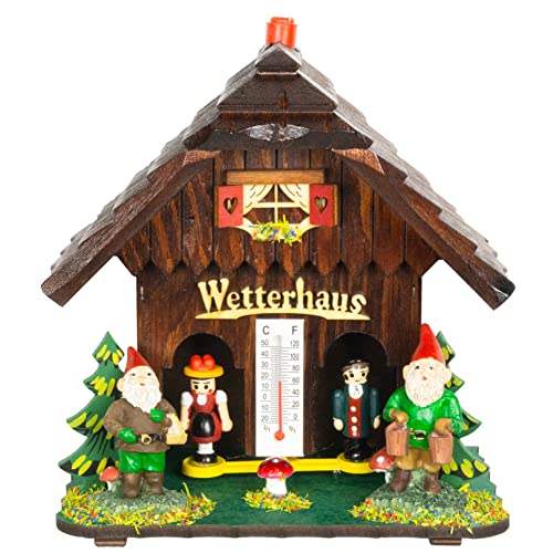 Trenkle German Black Forest Weather House TU 851 - Image 1