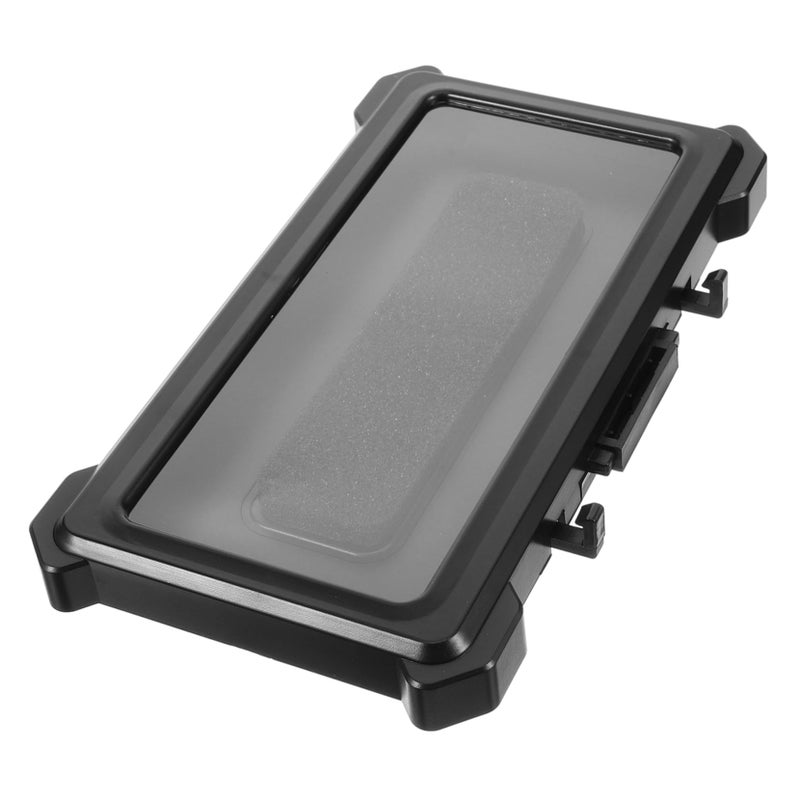 Blue Wall Mounted No Drilling Phone Rack Anti Fog Bathroom Holder Space Saving - Image 2