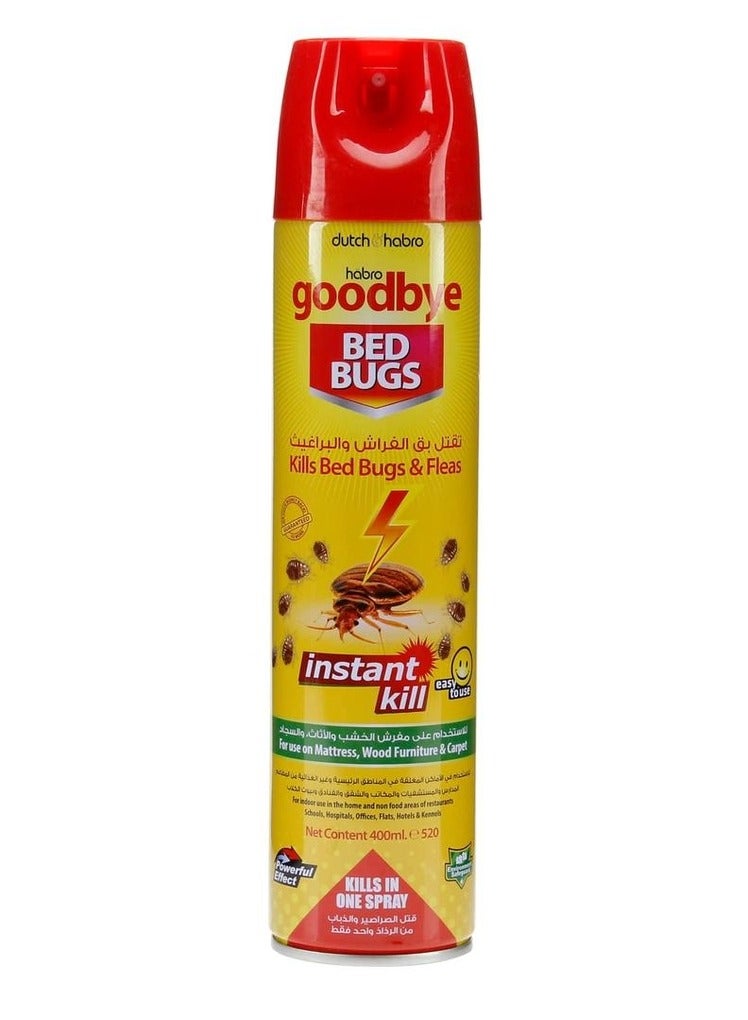 Goodbye Bed Bugs & Fleas Killer Spray 400 ml