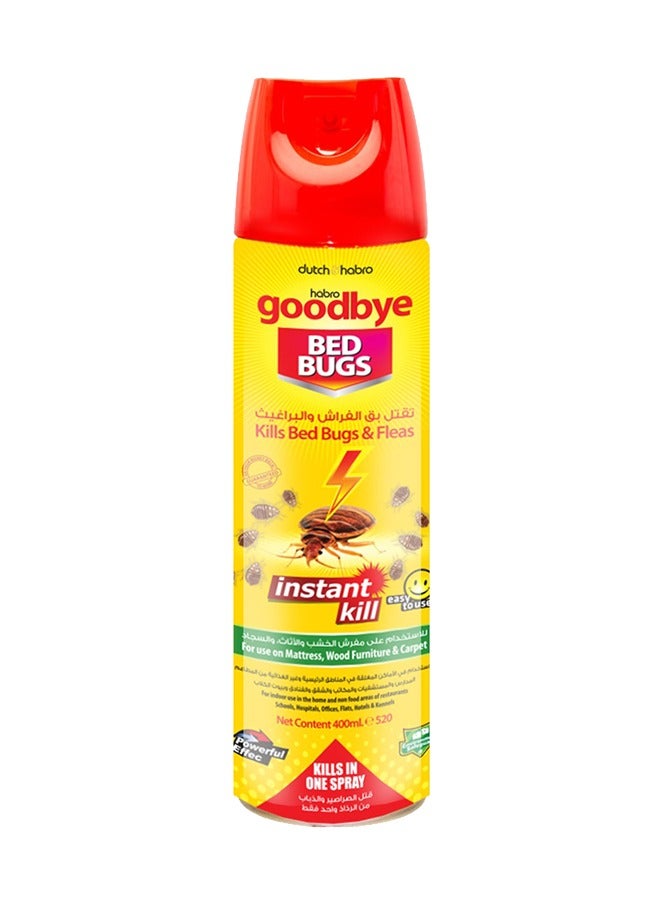 Goodbye Bed Bugs & Fleas Killer Spray 400 ml