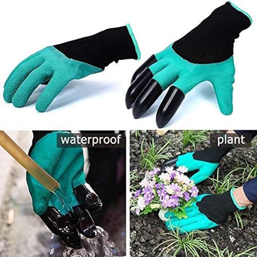 GTC Gardening Gloves with Built-in Claws Waterproof and Breathable Garden Gloves for Digging, Planting, and Pruning - 1 Pair (701-1) - Image 4