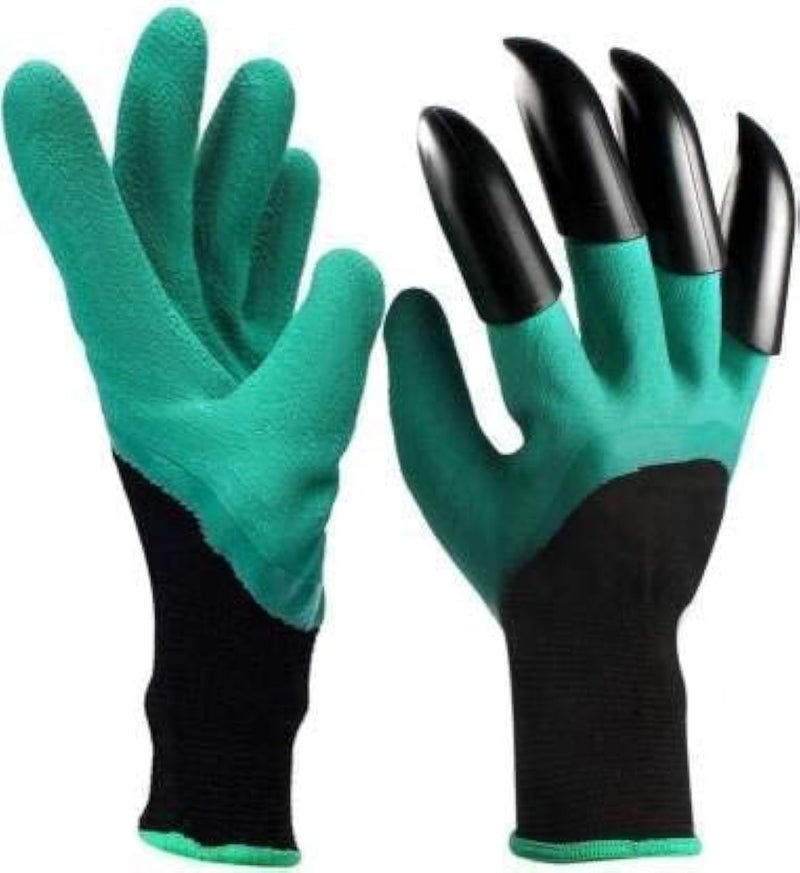 GTC Gardening Gloves with Built-in Claws Waterproof and Breathable Garden Gloves for Digging, Planting, and Pruning - 1 Pair (701-1) - Image 1