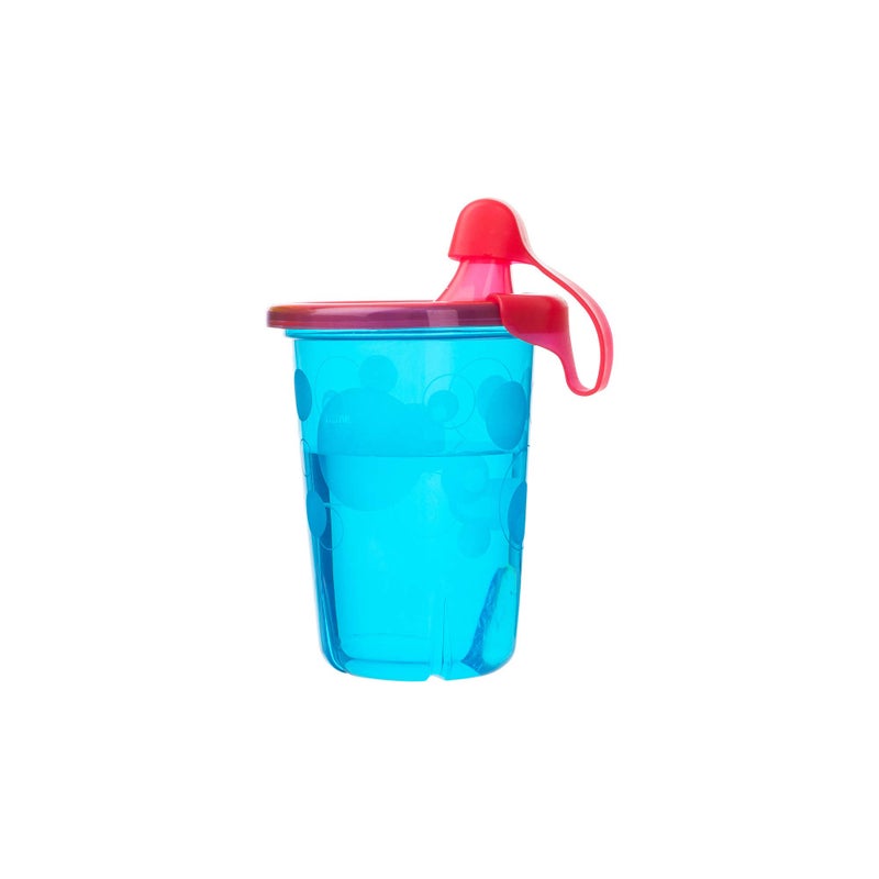 The First Years Take & Toss Spill Proof Sippy Cups - Reusable Toddler Cups - Rainbow - Kids Cups and Snap On Lids for Ages 9 Months and Up - 4 Count - Image 2