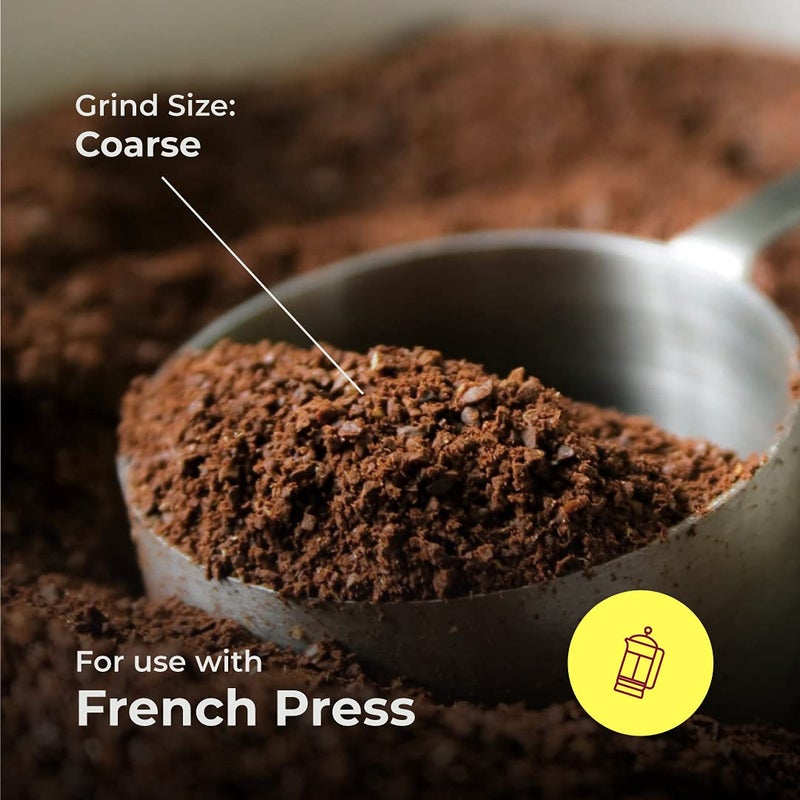NION Monsoon Malabar Coffee Powder (250gm) | Coarse Grind Espresso Coffee for French Press | 100% Arabica Beans Medium Dark Roasted - Image 4