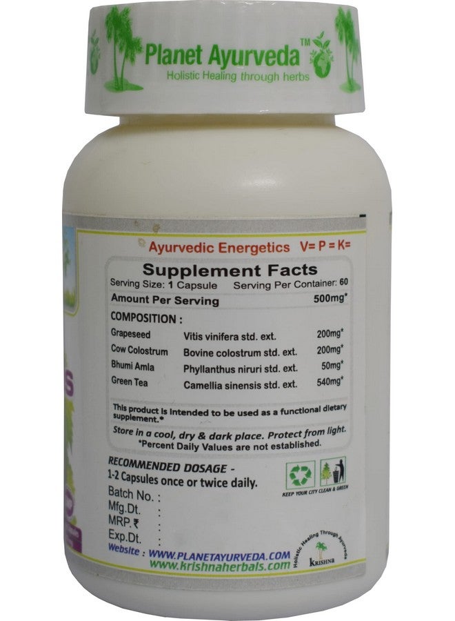 Planet Ayurveda Daily Essentials Capsules Fights Against Illness and Keeps You Fit and Healthy - 60 Capsules - Image 3