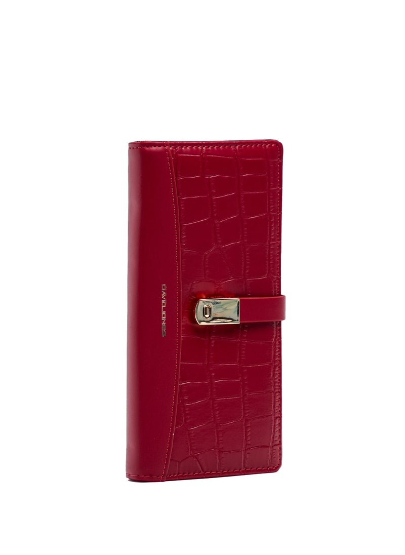 David Jones - All Rounder Go to Wallet Model KE0067- Vegan Leather Wallet with zipper and Lock- Wallet with Pockets for All Cards And paper Cash - Image 1