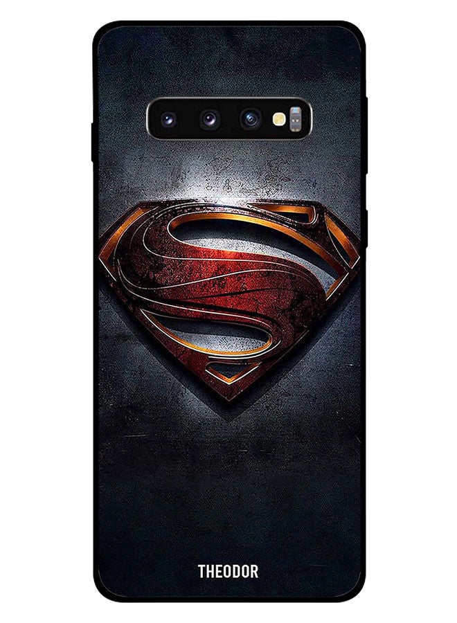 Theodor Protective Case Cover For Samsung Galaxy S10 Plus Supe Man - Image 1