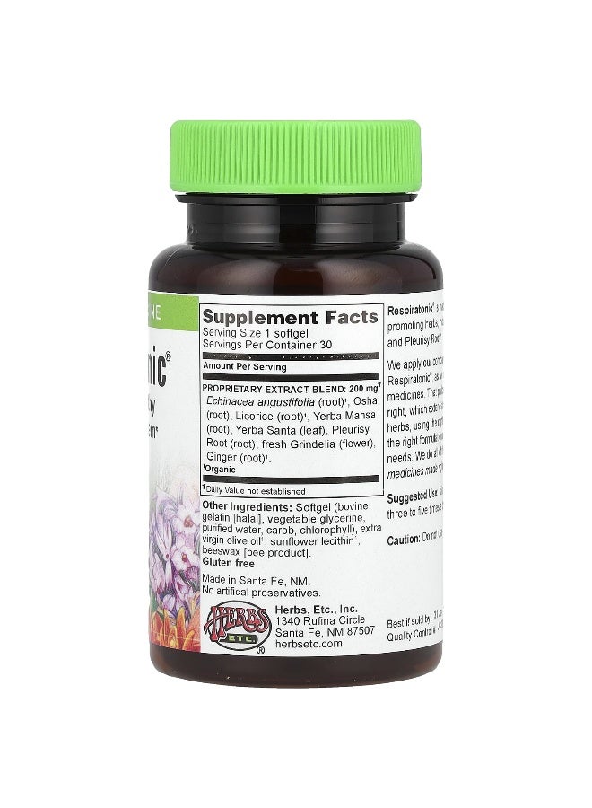 Herbs Etc., Respiratonic®, 30 Softgels (Packaging may vary) - Image 2