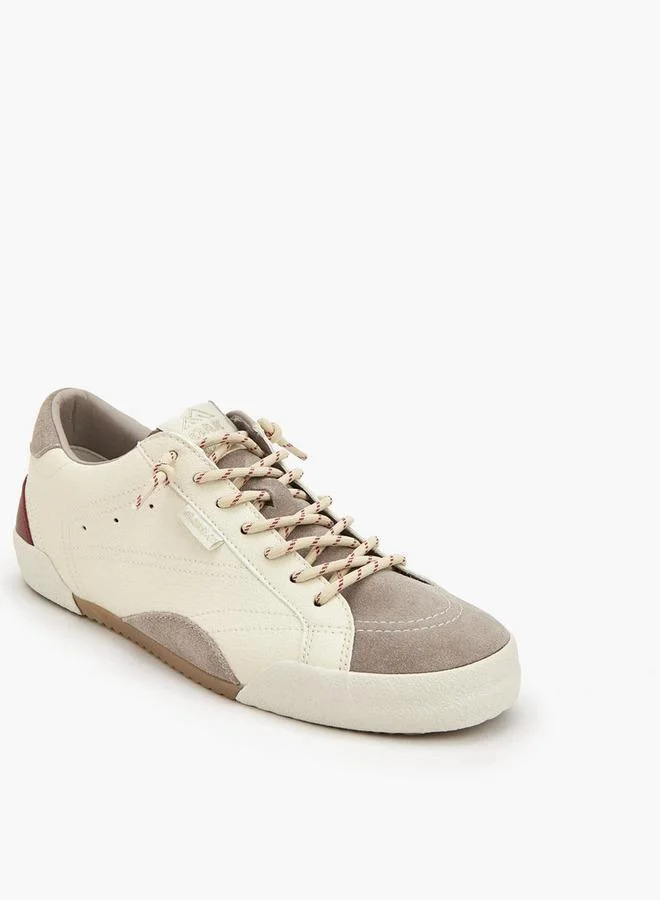 شو اكسبرس Women Panelled Lace-Up Ankle Sneakers