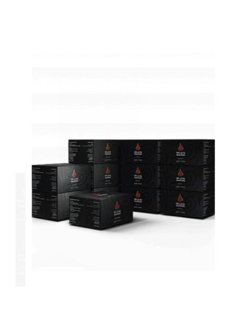 فحم بخور سريع الاشتعال مجموعة 12 علبة وادي حلفا مقاس33 الحجم العادي - Image 2