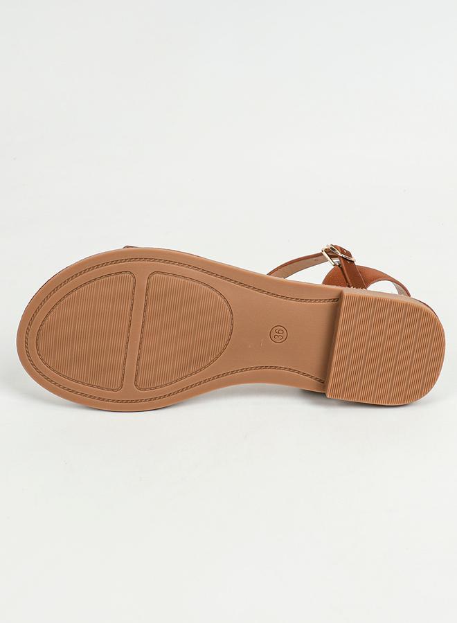 سنيك ايه بيك صندل فلات بسير كاحل فردي - Image 2