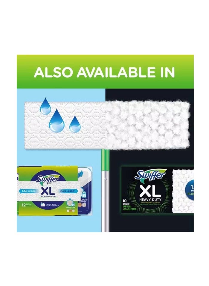 Swiffer Swiffer Sweep + Mop XL, Dry Pads Refill, Floor Cleaner, Cleaning Cloths, Unscented, 16 count.  - Image 5