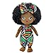 JUSTQUNSEEN Black Baby Doll s Soft Doll 12 Black Dolls African American Ba by Dol l Soft Baby DollPlush Doll s Girls Black Baby Dolls for Christmas - Image 4