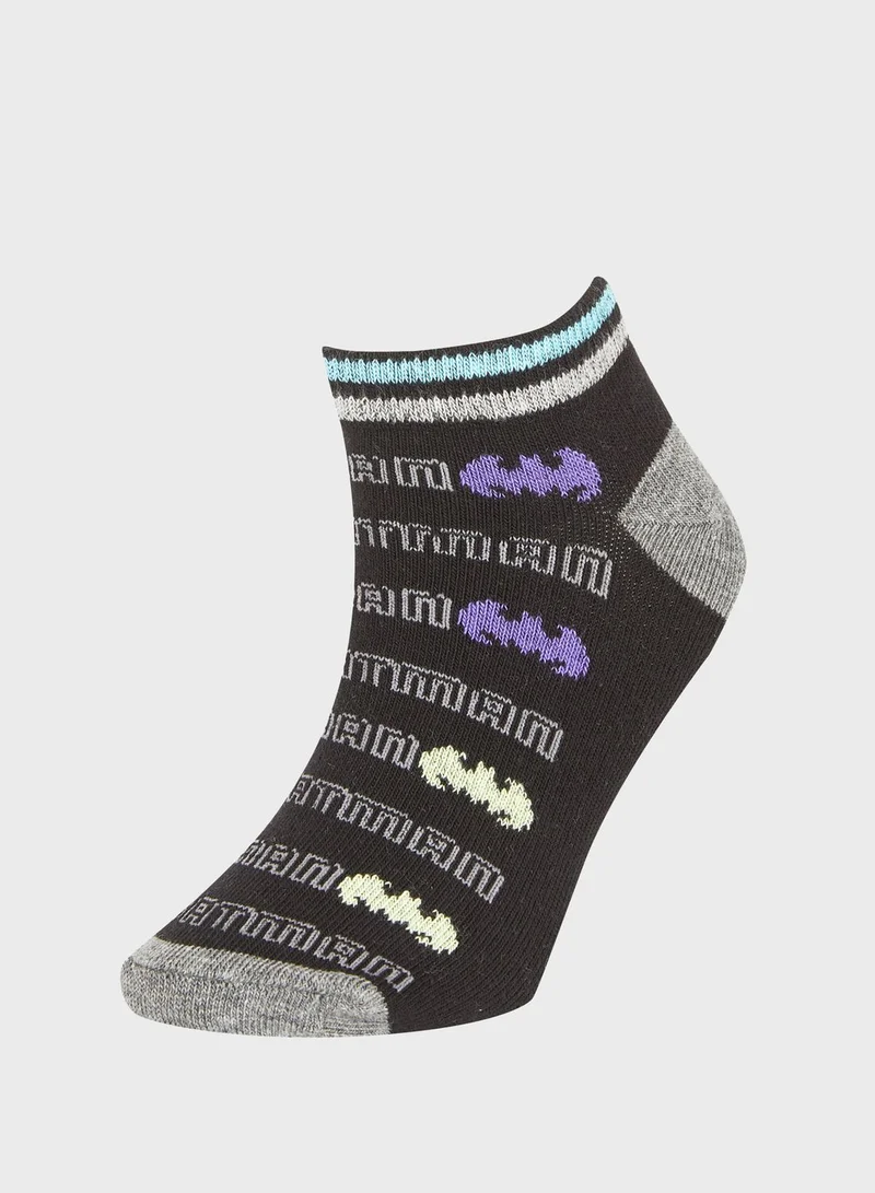 DeFacto Boy 3-Pack Licensed Batman Low Cut Cotton Low Cut Socks