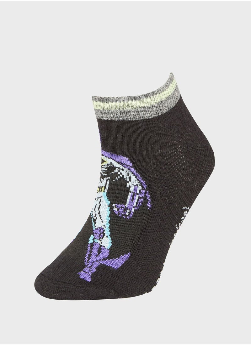 DeFacto - Boy 3-Pack Licensed Batman Low Cut Cotton Low Cut Socks - Image 1