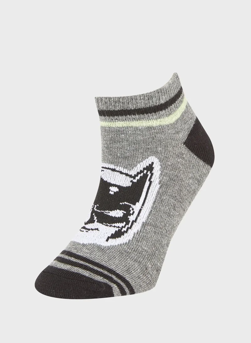 DeFacto Boy 3-Pack Licensed Batman Low Cut Cotton Low Cut Socks