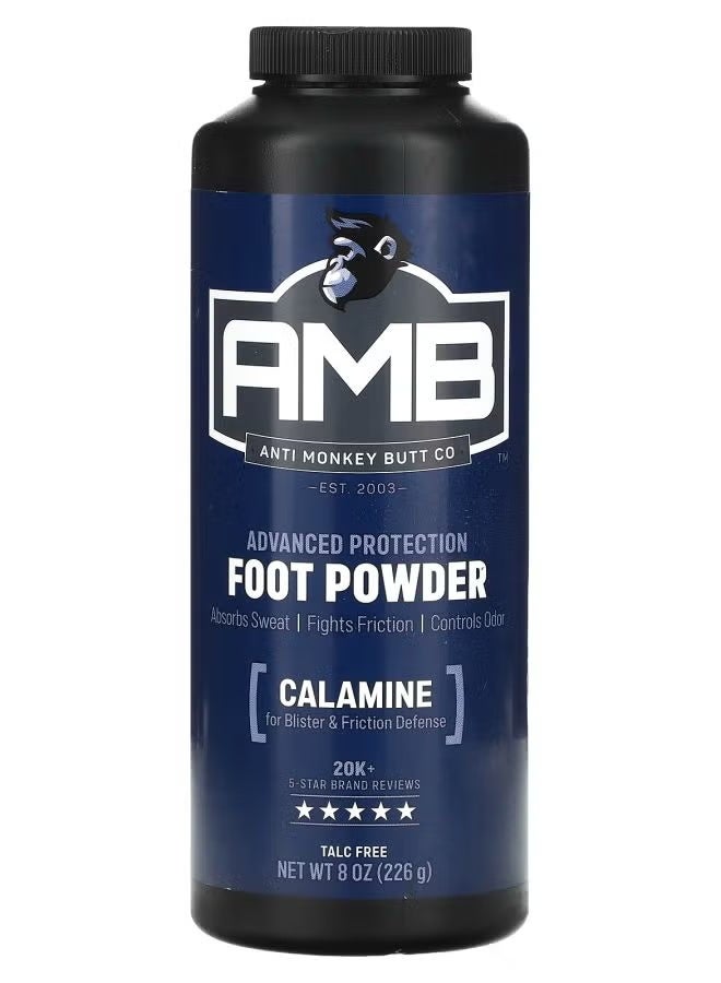 Anti-irritation powder for between the toes, advanced foot protection, 8 oz (226 g)