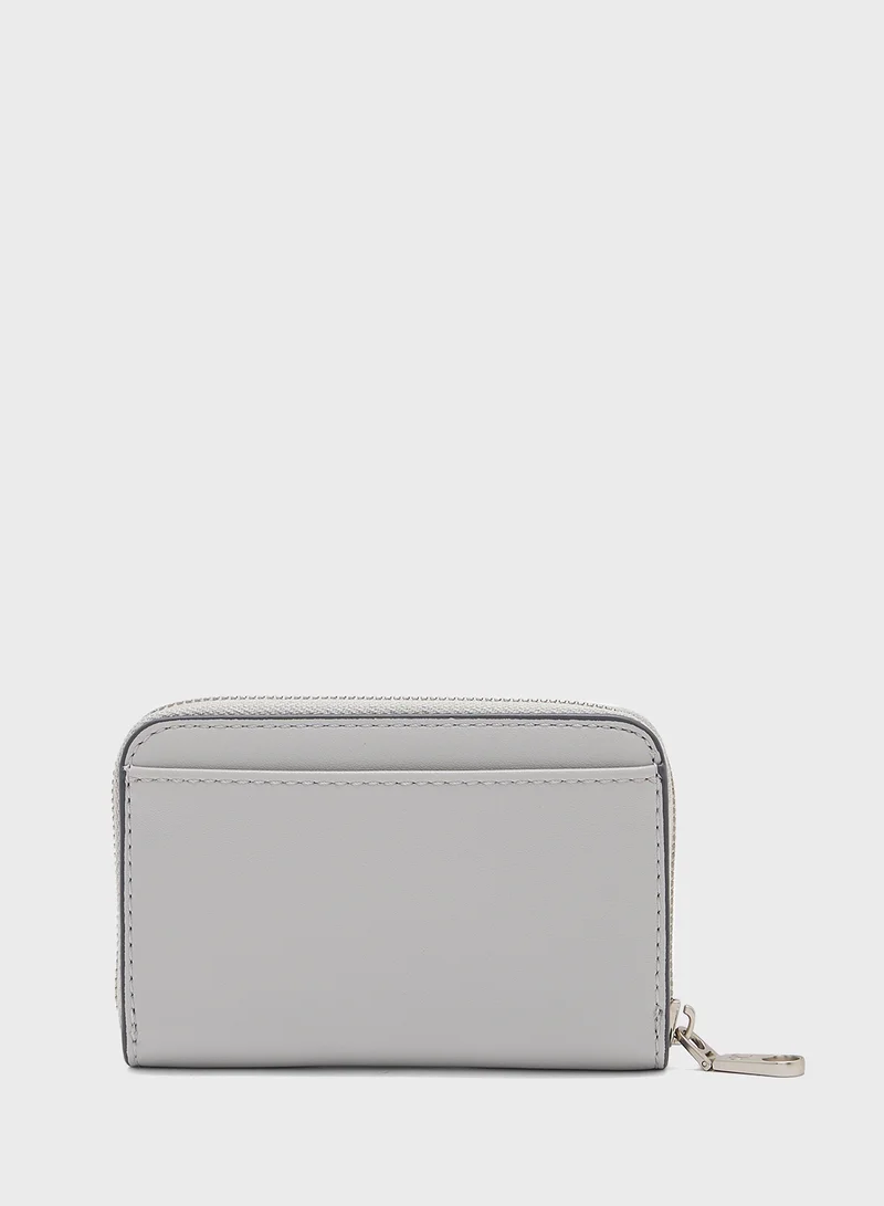 كالفن كلاين جينز Sculpted Med Zip Around Wallet