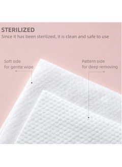 Be a better mom Disposable Facial Tissue Towel Clean Towels Biodegradable Face Towel Ultra Soft Disposable Makeup Remover Dry Wipes Facial Wash Cloth for Sensitive Skin 80 Sheets /1 Roll  - Image 3