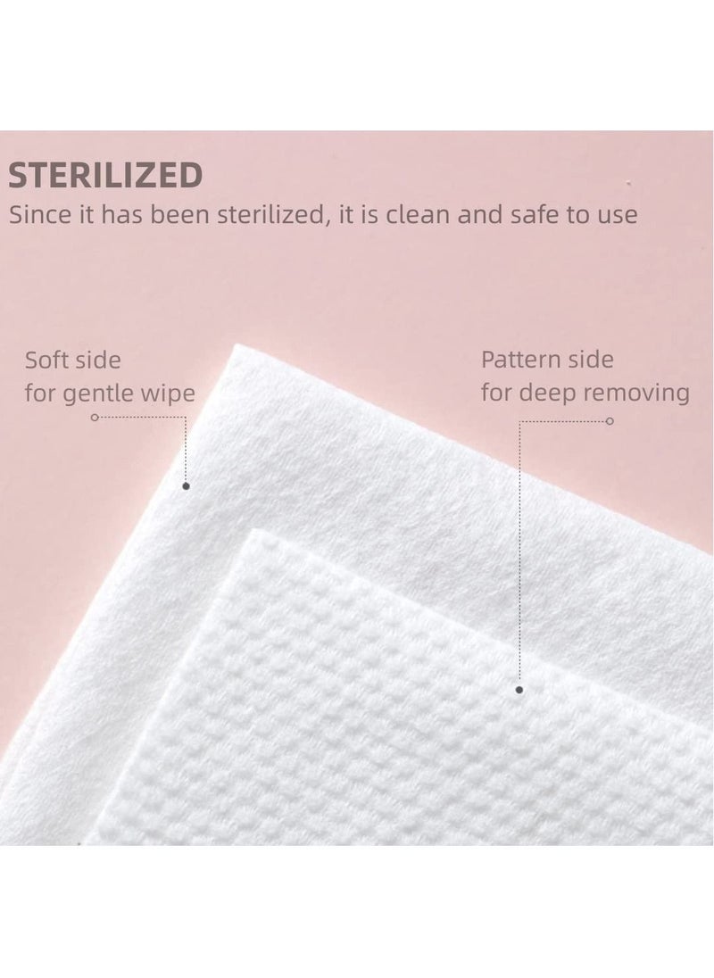 Be a better mom Disposable Facial Tissue Towel Clean Towels Biodegradable Face Towel Ultra Soft Disposable Makeup Remover Dry Wipes Facial Wash Cloth for Sensitive Skin 80 Sheets /1 Roll  - Image 3