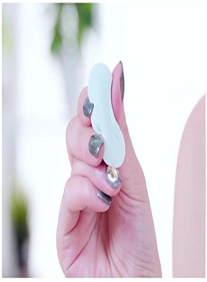 اس واي بي ال ٤ قطع من إسفنجات مكياج تجميلية على شكل قلب، مناسبة لكريم الأساس والبودرة السائلة، للاستخدام الجاف والرطب، مع علبة تخزين، لون عشوائي، للنساء والفتيات - Image 3