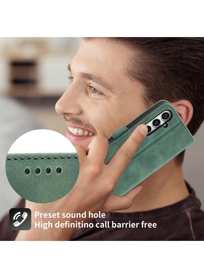 S-TOP Case For Samsung Galaxy S23 FE Dierfeng Dream Line Leather Phone Case - Image 5