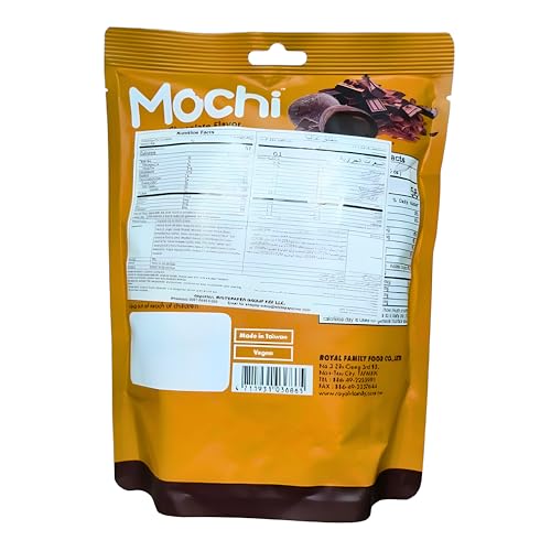 Cougar Royal Family Mochi Chocolate Flavour, No Artificial Color or Flavor, 8pcs 120g (Imported) - Image 2