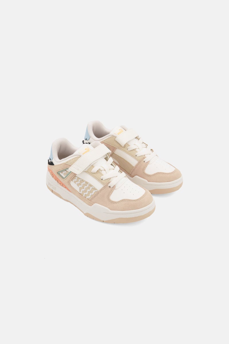 PUMA Kids Boy Slipstream Mix Match Outdoor Shoes, Beige Combo - Image 1