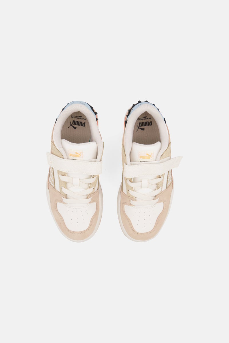 PUMA Kids Boy Slipstream Mix Match Outdoor Shoes, Beige Combo - Image 3
