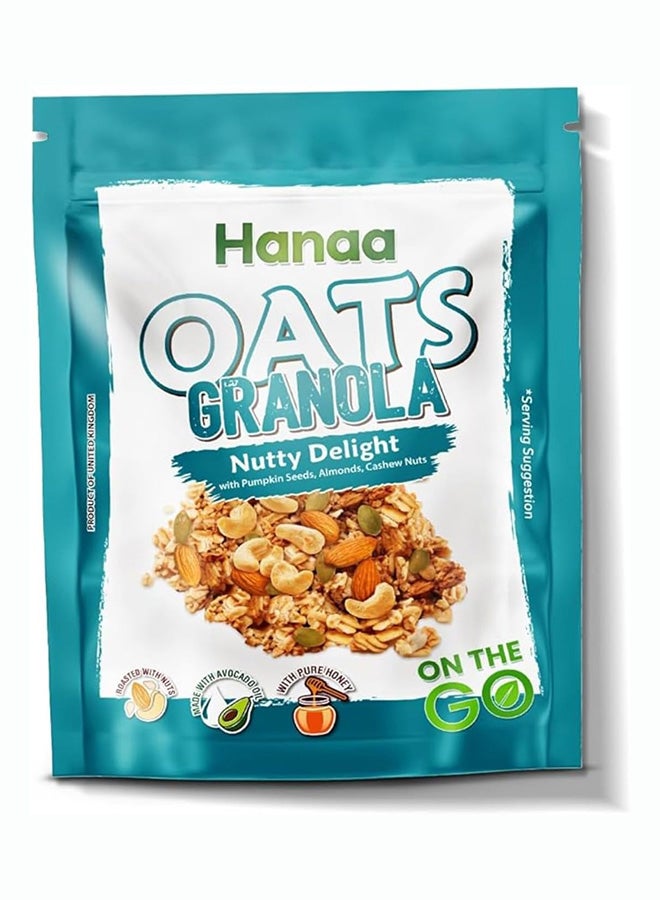 Hanaa Granola Nutty Delight 50g Sachet