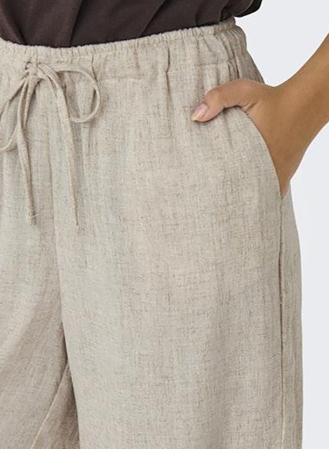 ONLY Onlsiesta Mw Pull-Up Lin Bl Shorts Noos - Image 5