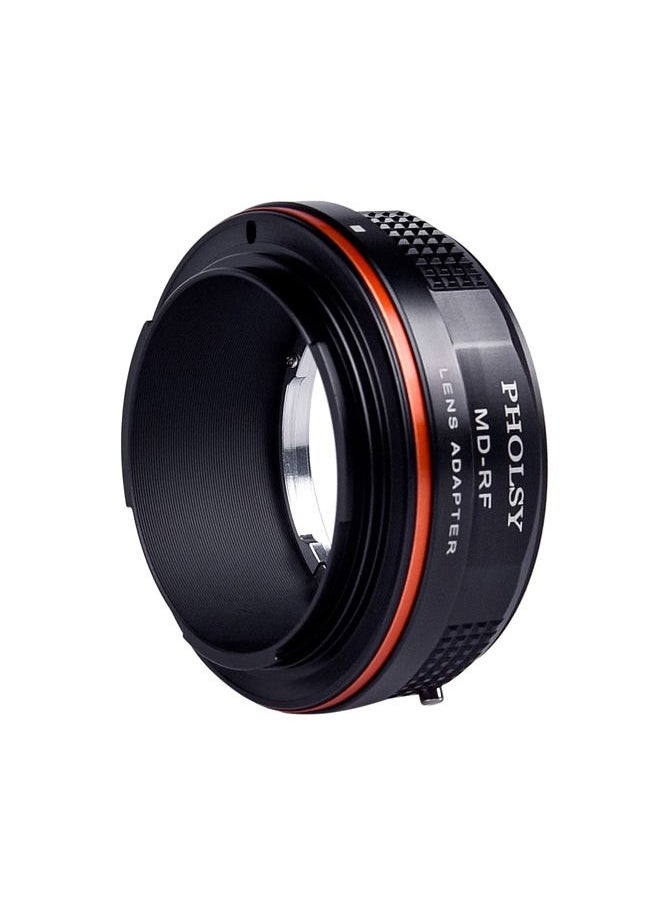 PHOLSY - Lens Mount Adapter for Minolta Rokkor MD/MC/SR Lens Compatible with Minolta MD to Canon RF Mount Camera Body EOS R8, R50, R6 Mark II, R7, R10, R3, R5, EOS R5C, EOS R6, EOS R, EOS RP - Image 1