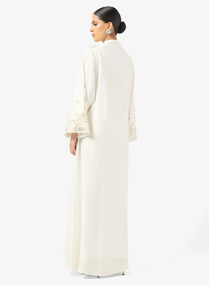 Khizana Embroidered Jalabiya