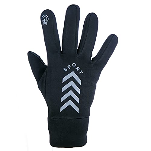 ZaySoo Men's Racing Gloves for Bikers Dust Protection (Black with Grey Arrow, Full Finger) - Image 4