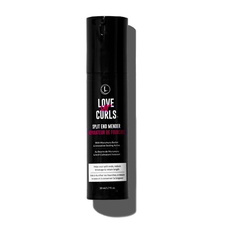Love Ur Curls - Split End Mender Restorative Leave in Treatment, for Dry, Damaged Hair, Hydration, Prevent Breakage & Seals Split Ends, 50mL - Image 1